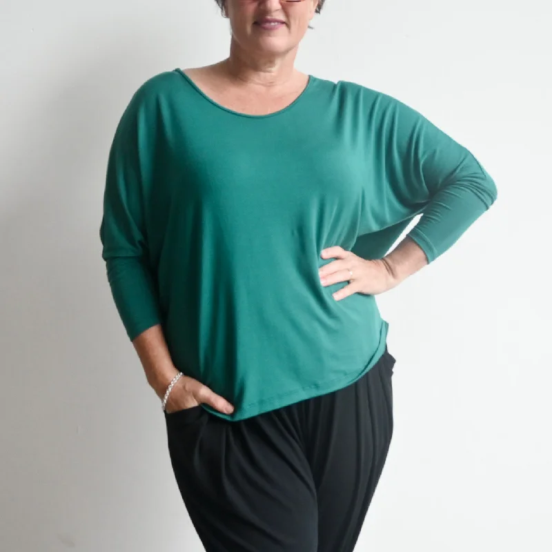 Bamboo Batwing Tee - Long Sleeve