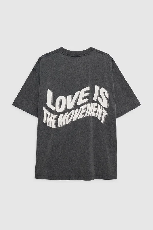 Kent Tee Love - Washed Black