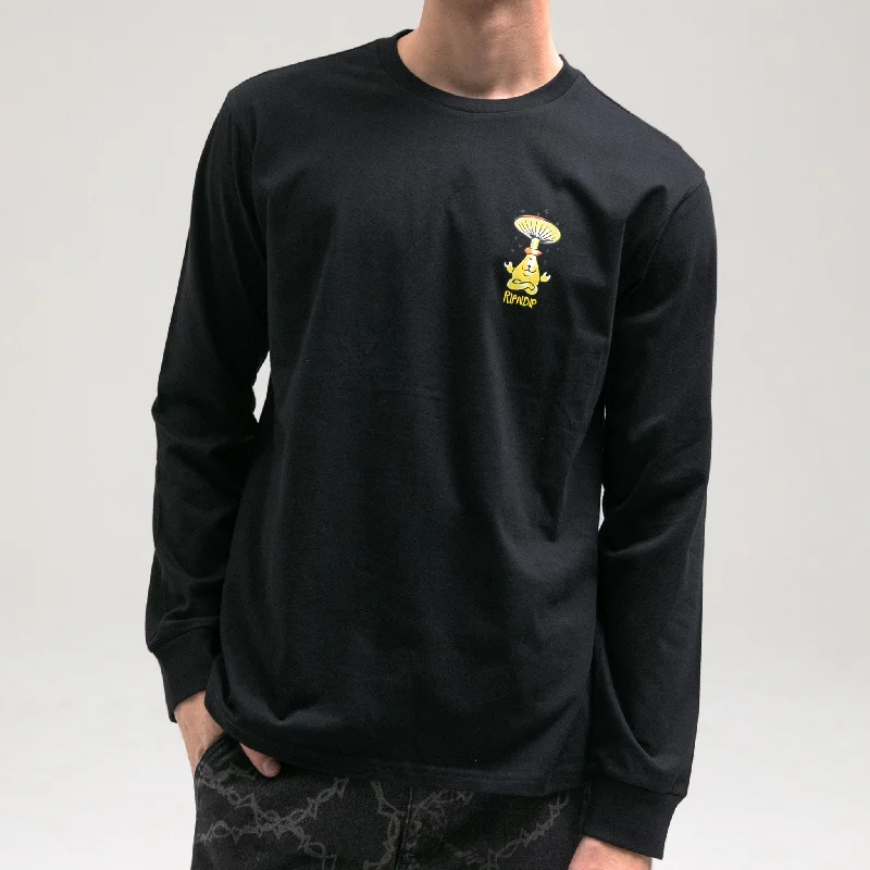 Know Ur Shrooms Long Sleeve (Black)