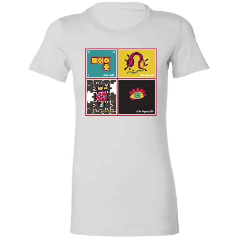 Ladies' Favorite Women's T-Shirt, Cuba in Johari