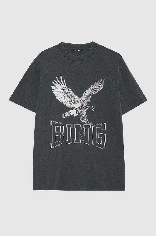 Lili Tee Retro Eagle - Washed Black