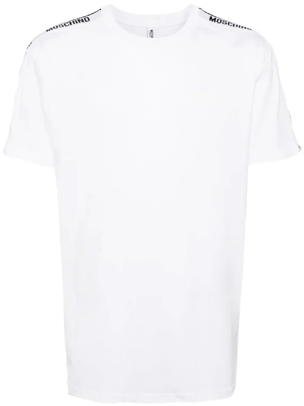 Logo-Tape Cotton T-Shirt