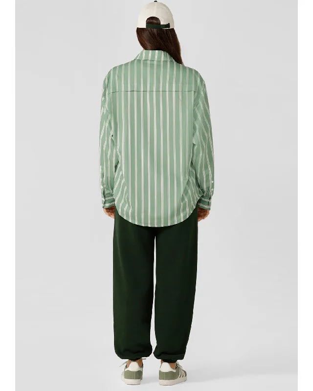 Lorna Jane Lotus Limited Edition Shirt -Green Stripe