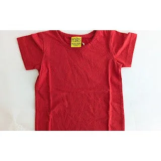 More Than A Fling - Classic Red Short Sleeve Shirt - Size 6-12 Months / 80cm