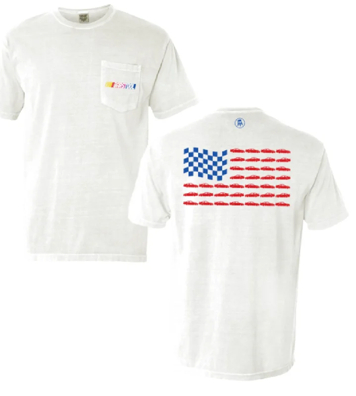 NASCAR Flag Pocket Tee