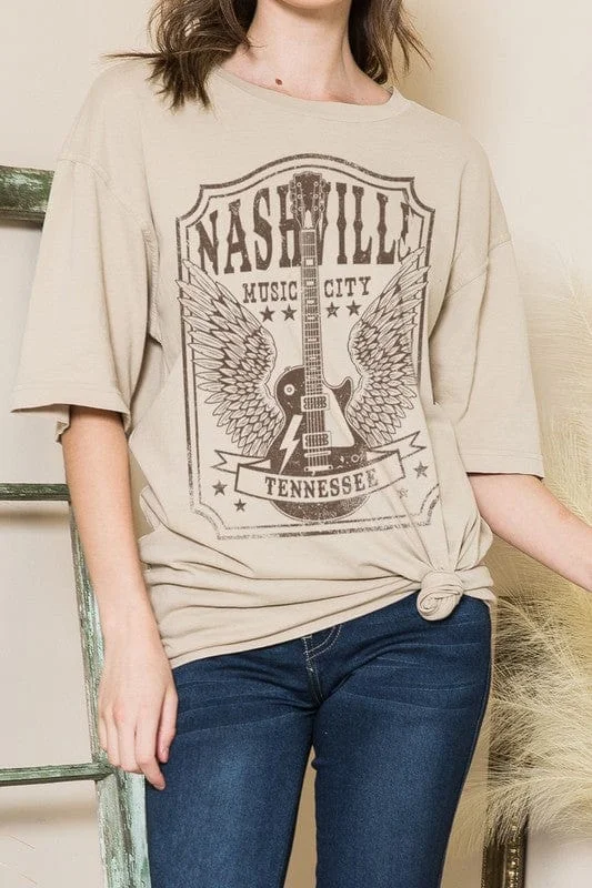 Nashville Short Sleeve Graphic