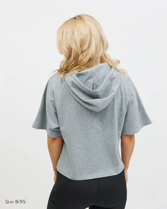 Nora Crop Hoodie Tee