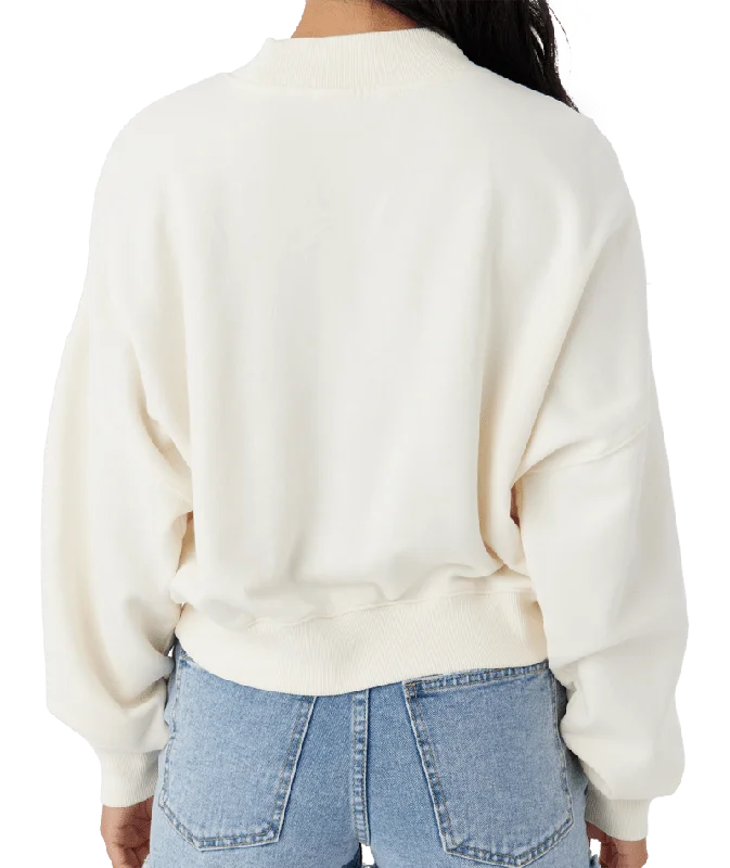 O'Neill Roam Slow Moment Crop Tee-Winter White