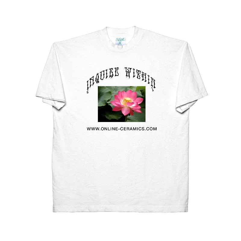 Online Ceramics - Men's Inquire Within T-Shirt - (White)