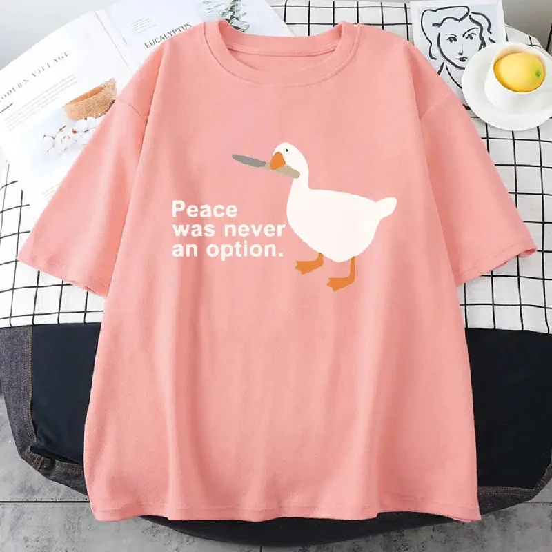 Peace Was Never An Option Tee