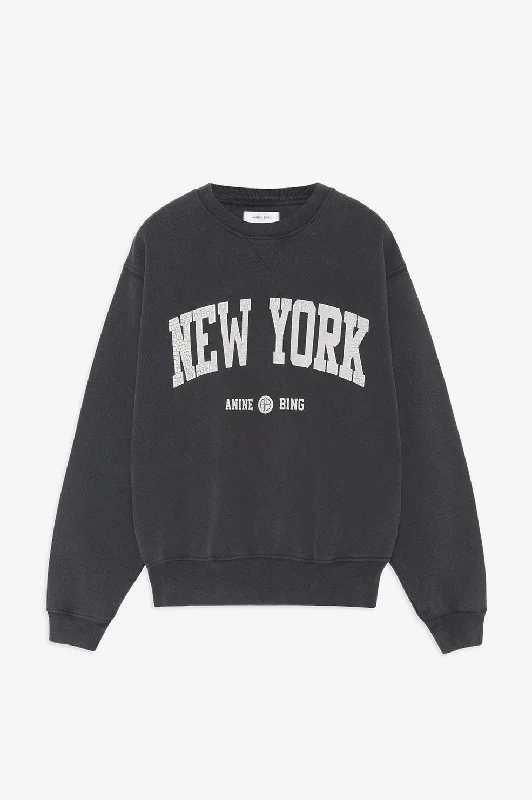 Ramona Sweatshirt University New York - Washed Black