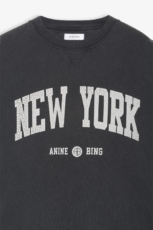 Ramona Sweatshirt University New York - Washed Black