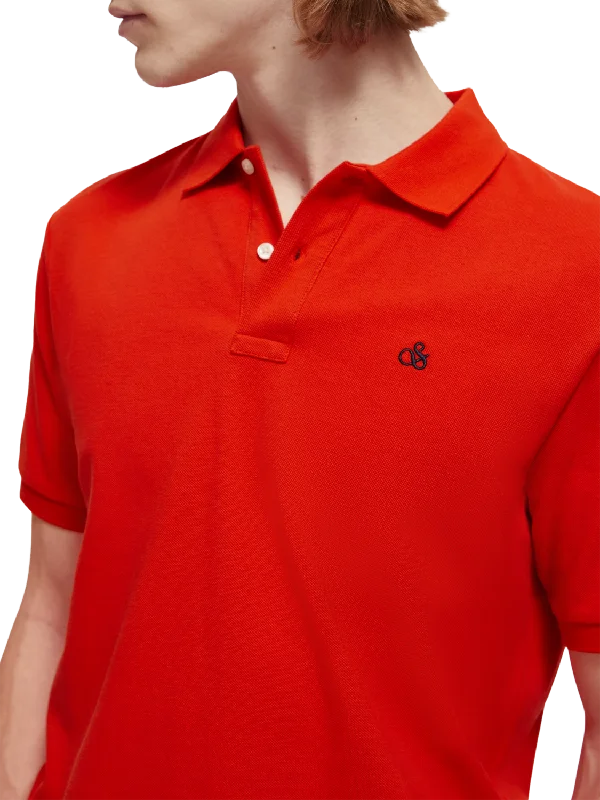 Scotch & Soda - Organic Cotton Pique Polo - Three Colours