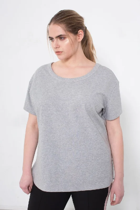 See Rose Go My Favorite Reversible Tee - Grey Heather **FINAL SALE**