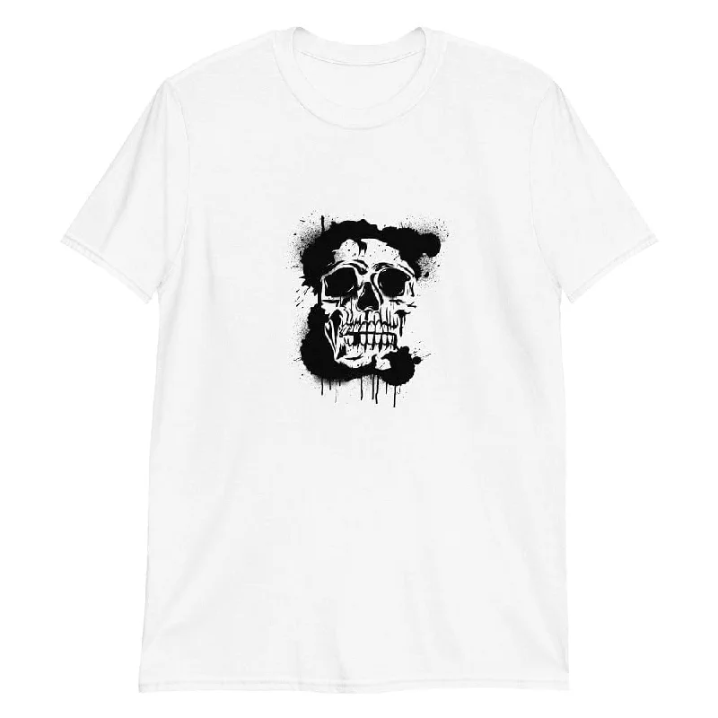 Skull Big Splatter - Skull T-Shirt