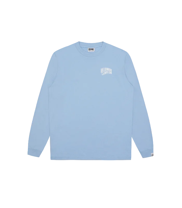 SMALL ARCH LOGO L/S T-SHIRT - BLUE