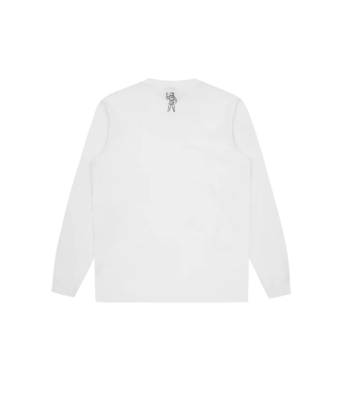 SMALL ARCH LOGO L/S T-SHIRT - WHITE