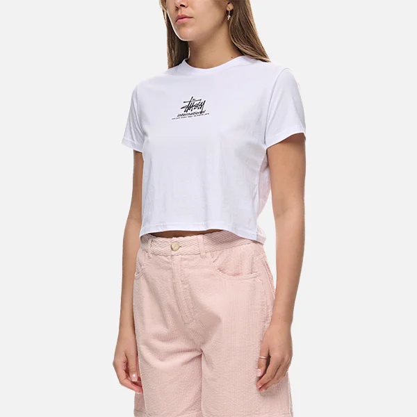 Stussy International Slim Tee - White