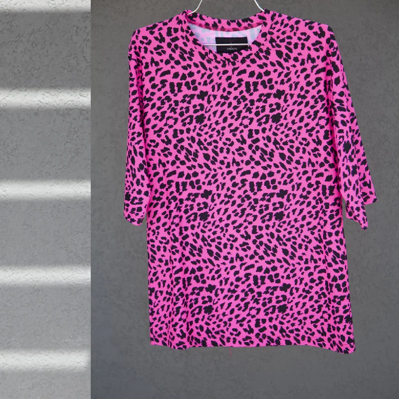 Swimsuit - Tshirt 3/4 sleeves TS2006S - Cheetah print