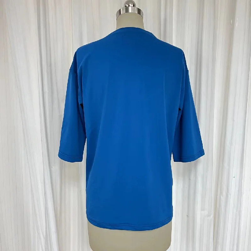 Swimsuit - Tshirt 3/4 sleeves TS2006S - Blue