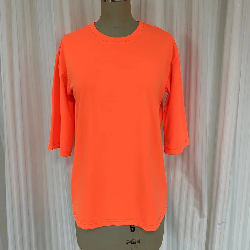 Swimsuit - Tshirt 3/4 sleeves TS2006S - Fluo orange