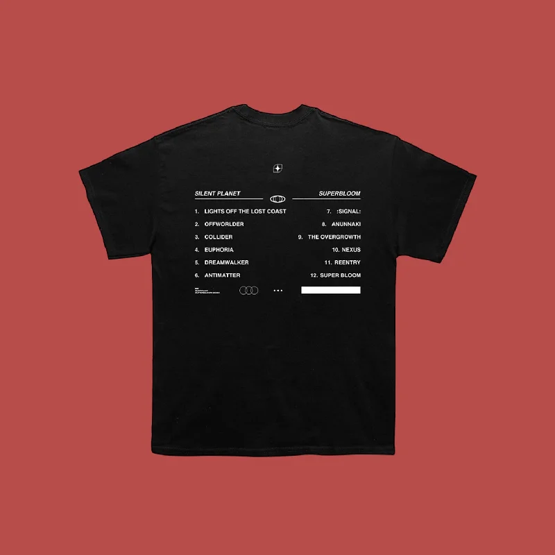 Superbloom Tracklist Tee