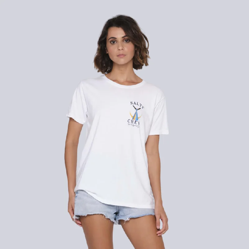 Tailed Boyfriend S/S Tee - White