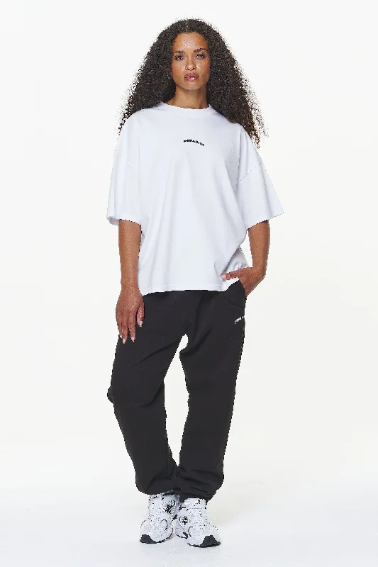 Thames Heavy Oversized Tee White