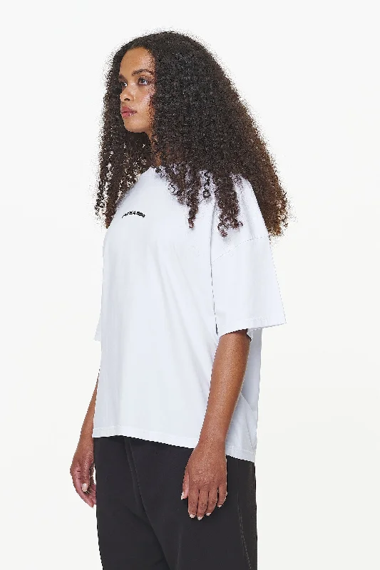 Thames Heavy Oversized Tee White