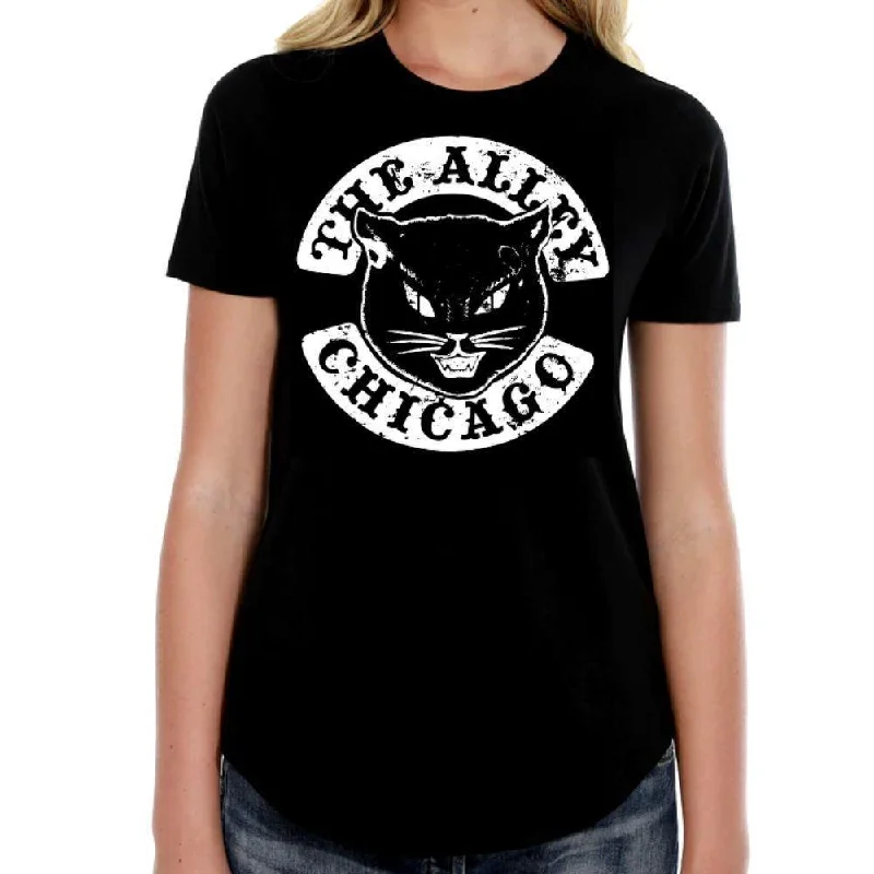 The Alley Black Cat Womens Tshirt