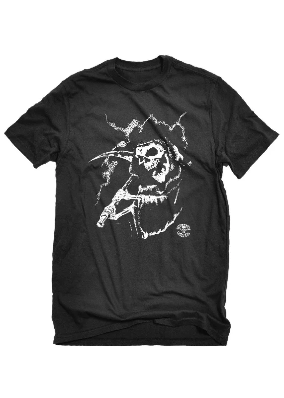 The Alley Chicago Grim Reaper Lightning T-shirt