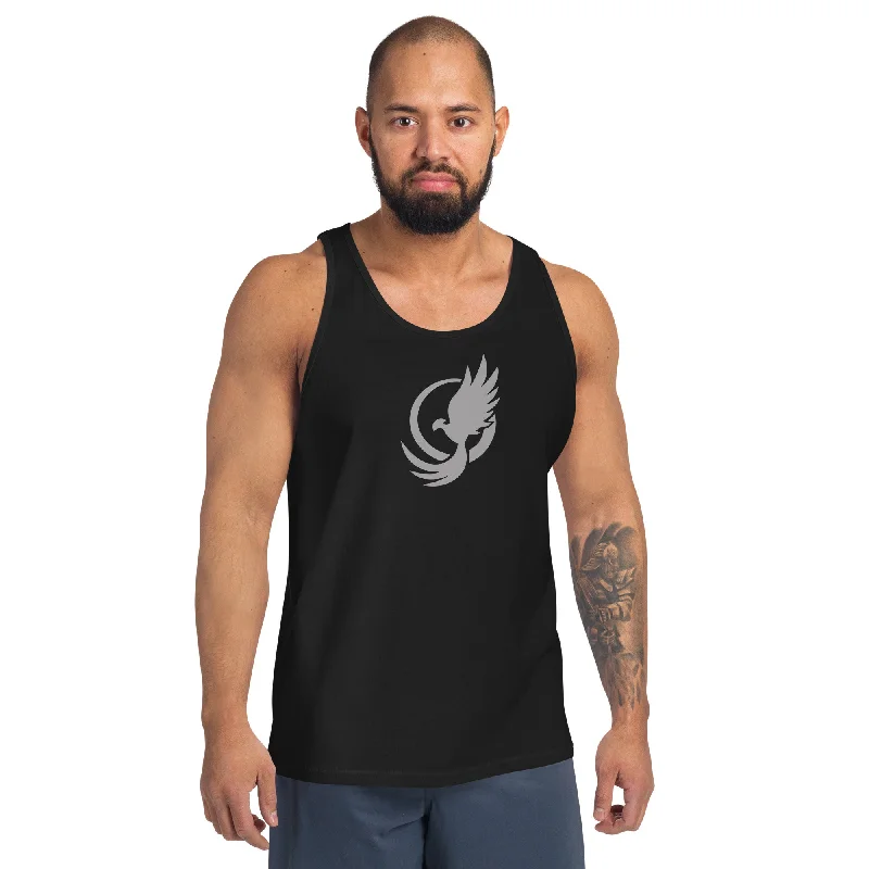 The Phoenix Logo Grey Daze Unisex Tank Top