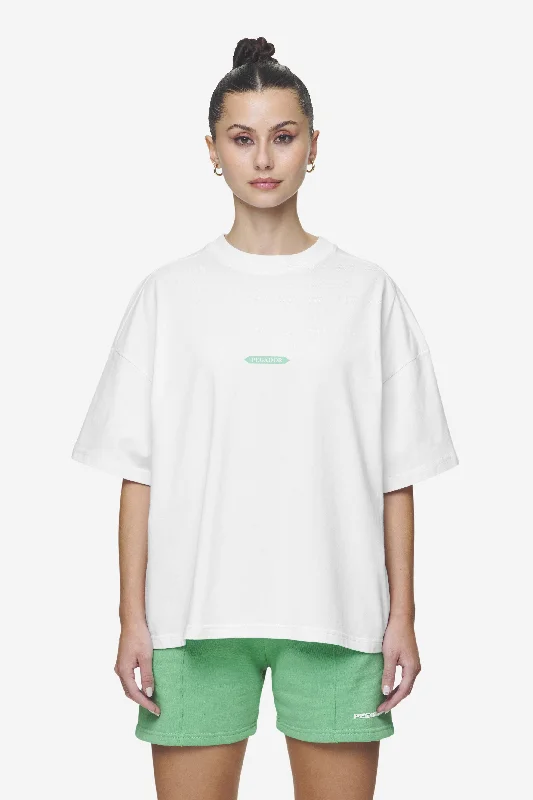 Tia Heavy Oversized Tee White