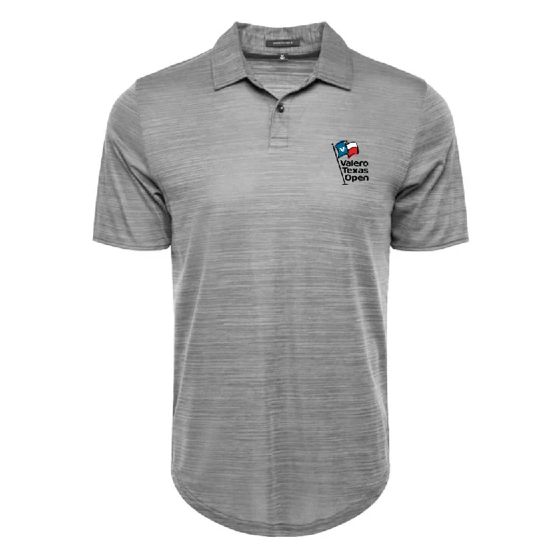 Travis Mathew Heather Medium Grey What A Legend Polo