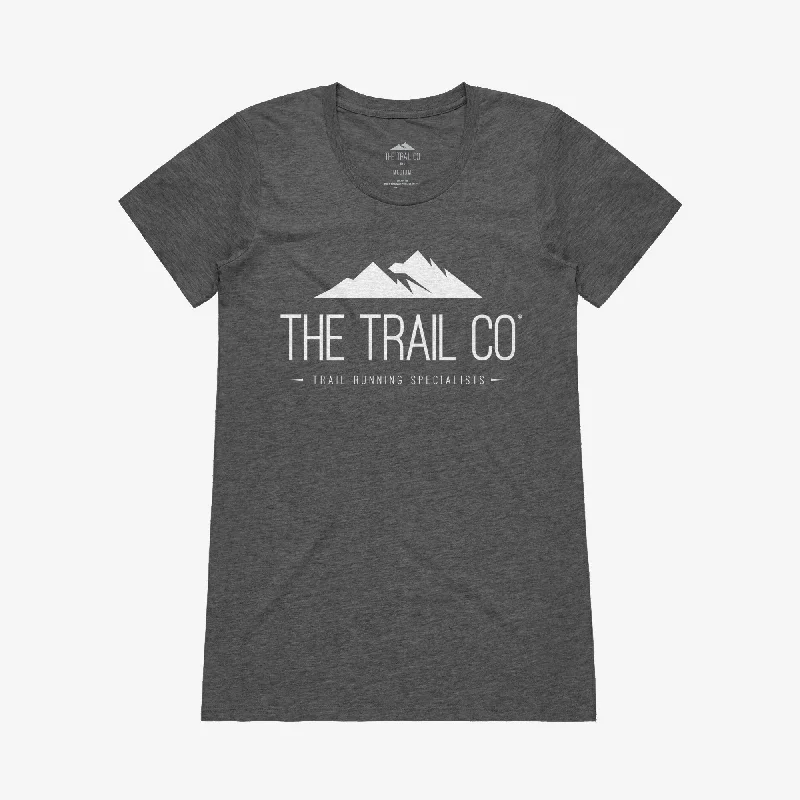 The Trail Co. Tri-blend Tee | Asphalt | Womens