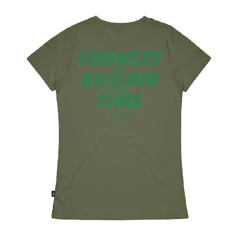 The Trail Co. Casual Tee | Green FKT | Womens