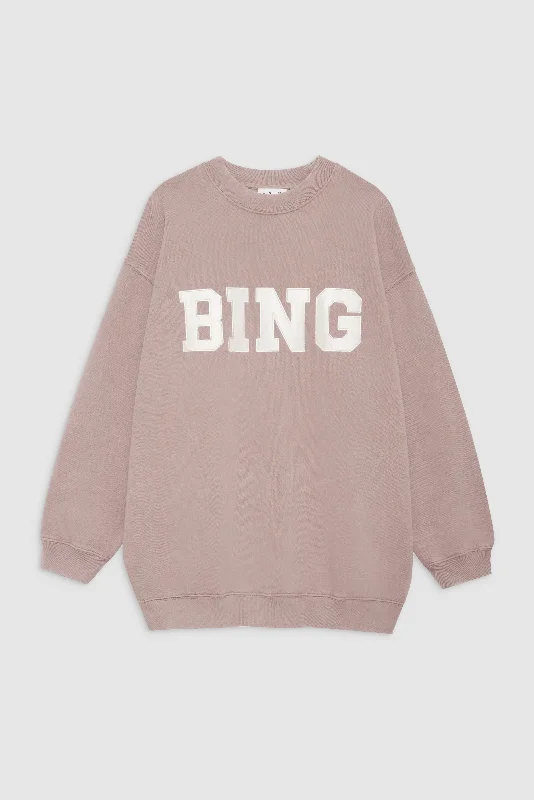 Tyler Sweatshirt Satin Bing - Washed Iron