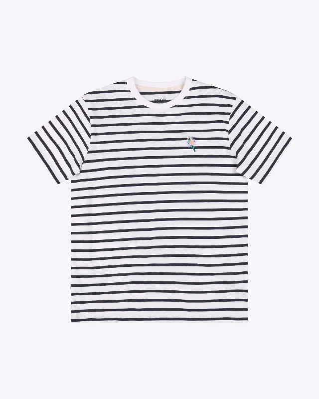 Flower Striped Tee