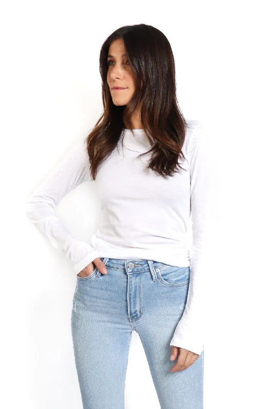 White Zofina Whisper Long Sleeve