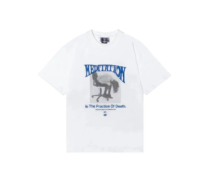 Woodensun Meditation T-Shirt - White