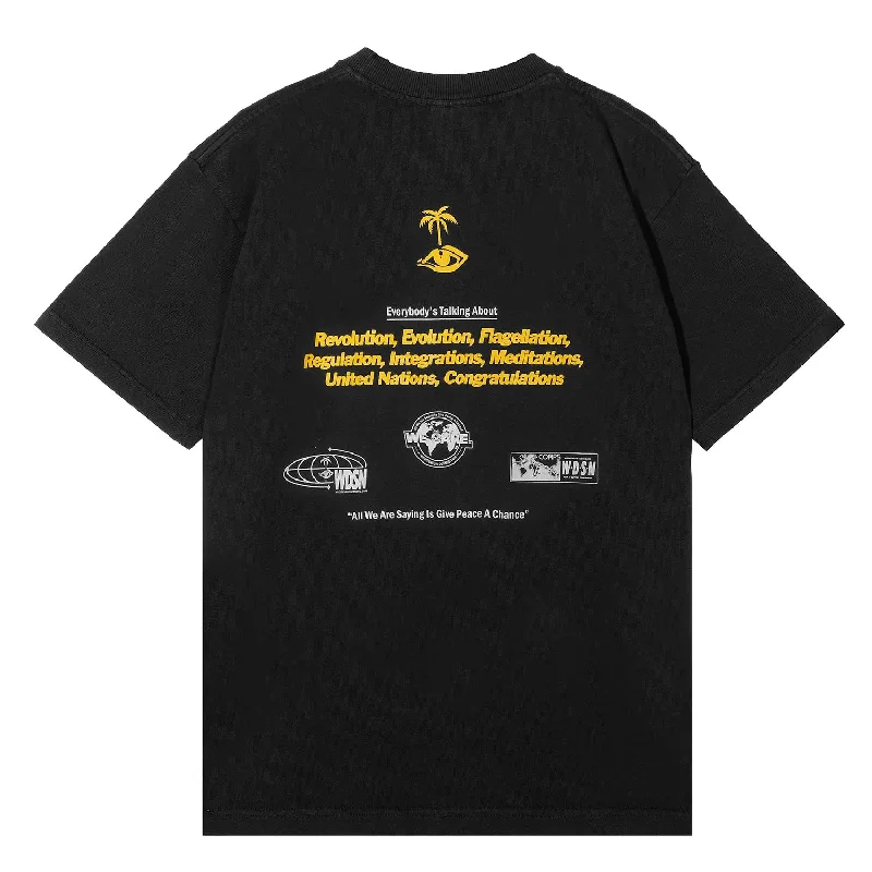 Woodensun Peace Chance T-Shirt - Black