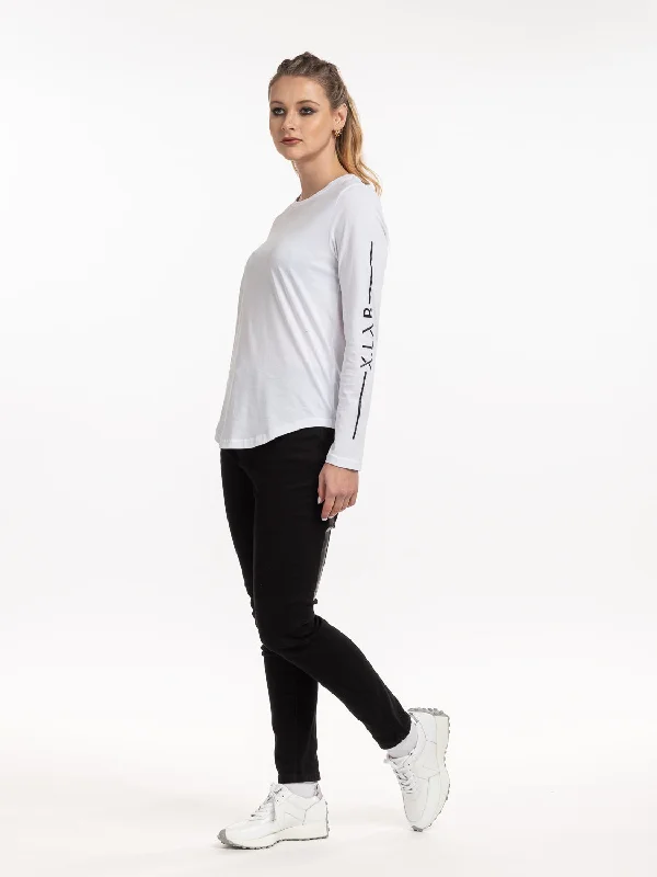 X.Lab Long Sleeve Tee - White